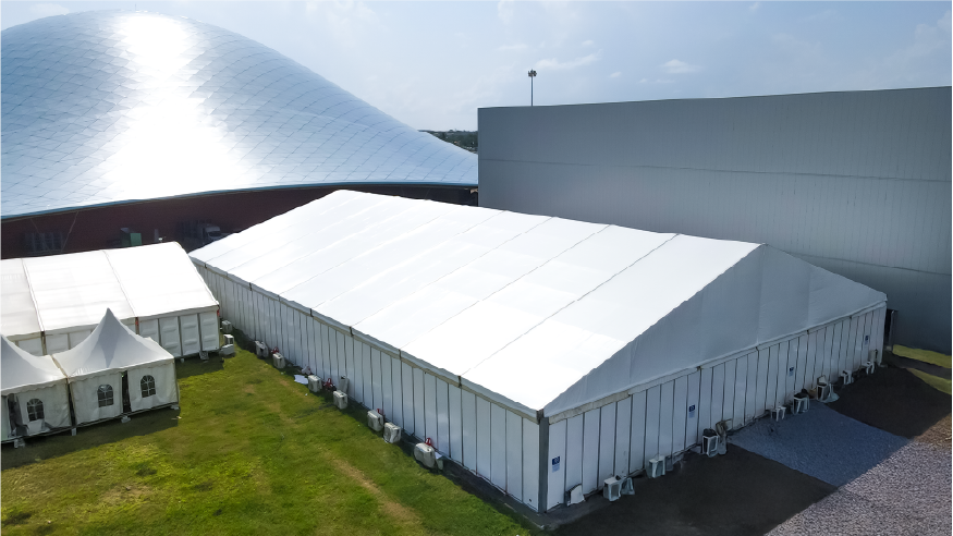 Ayuf Holding Côte d’Ivoire – expert en bâtiments modulaires, structures temporaires et solutions événementielles