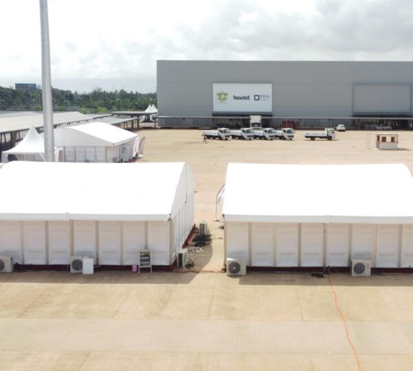 Ayuf Holding Côte d’Ivoire – expert en bâtiments modulaires, structures temporaires et solutions événementielles