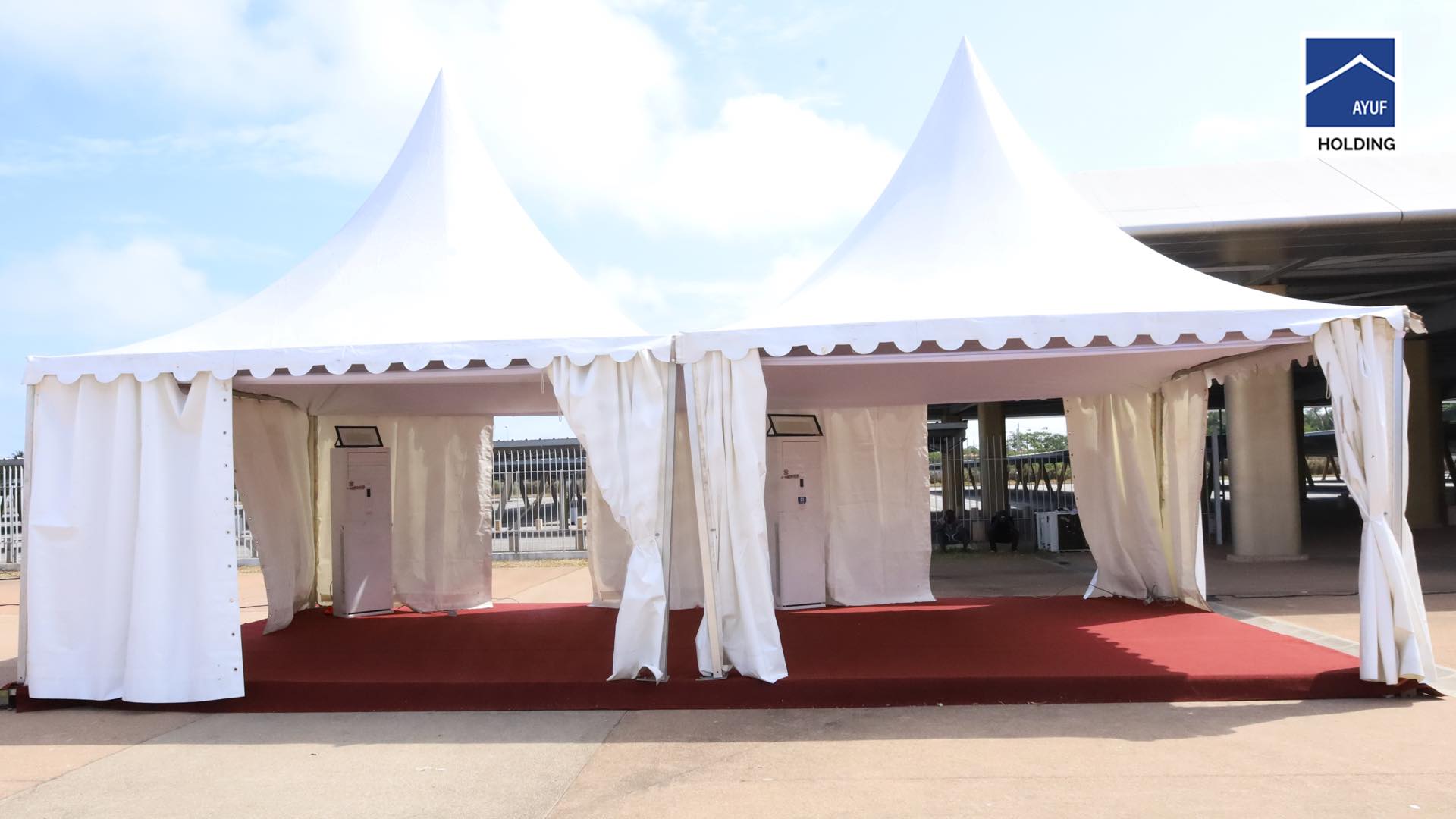 Ayuf Holding Côte d’Ivoire – expert en bâtiments modulaires, structures temporaires et solutions événementielles