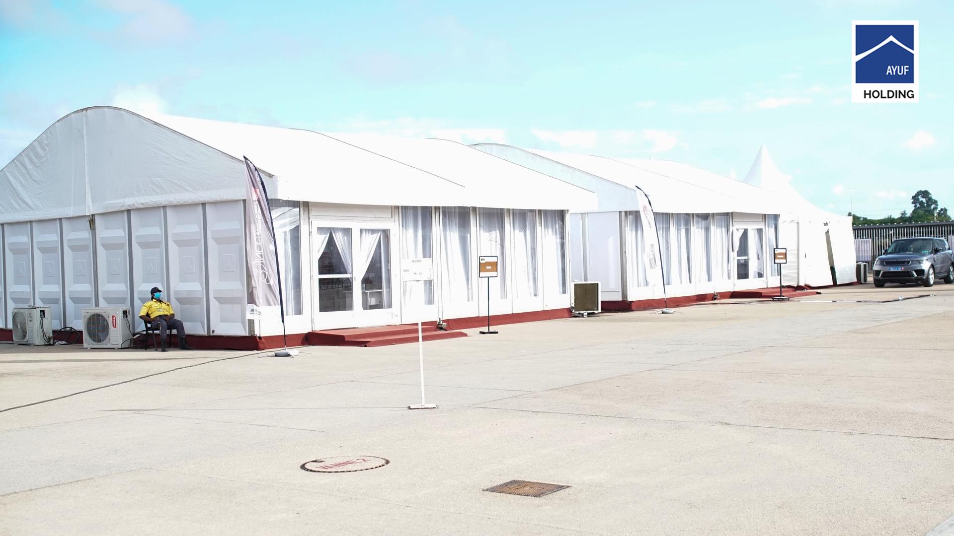 Ayuf Holding Côte d’Ivoire – expert en bâtiments modulaires, structures temporaires et solutions événementielles