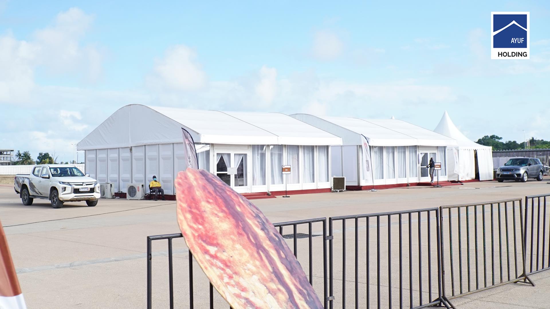 Ayuf Holding Côte d’Ivoire – expert en bâtiments modulaires, structures temporaires et solutions événementielles