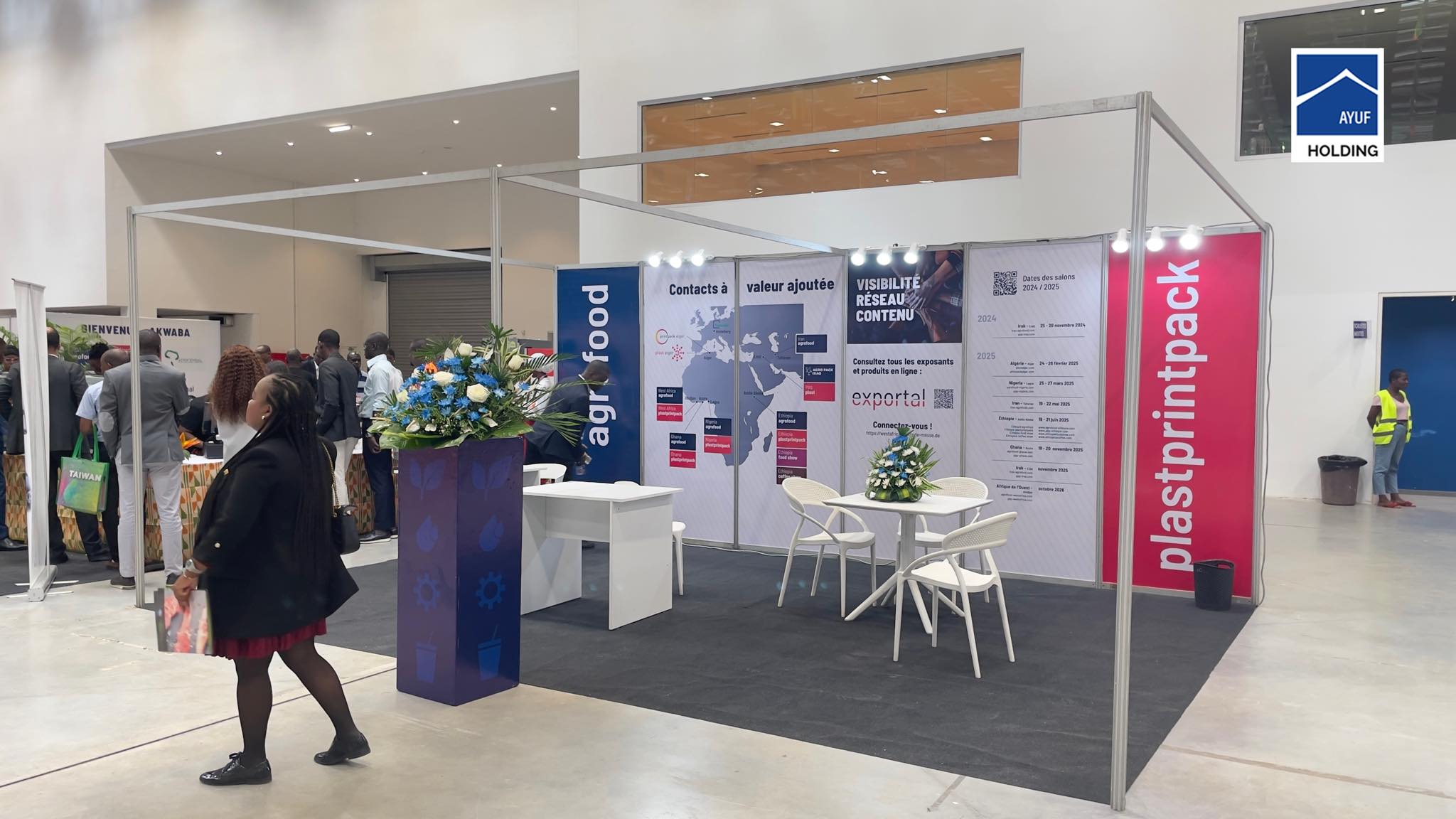 Ayuf Holding Côte d’Ivoire – expert en bâtiments modulaires, structures temporaires et solutions événementielles