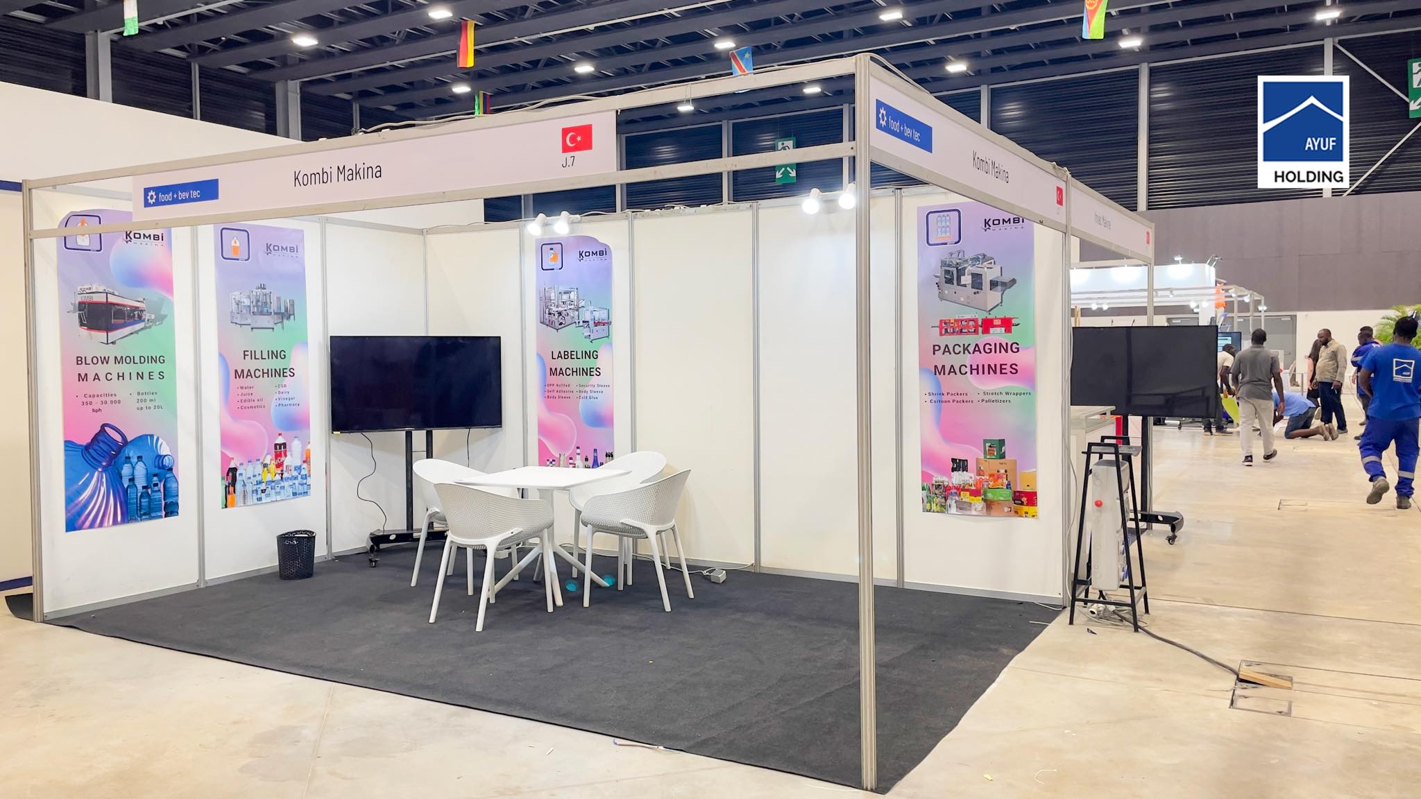 Ayuf Holding Côte d’Ivoire – expert en bâtiments modulaires, structures temporaires et solutions événementielles