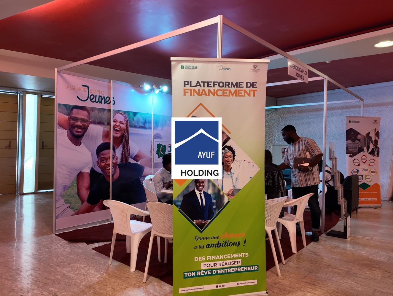 Ayuf Holding Côte d’Ivoire – expert en bâtiments modulaires, structures temporaires et solutions événementielles