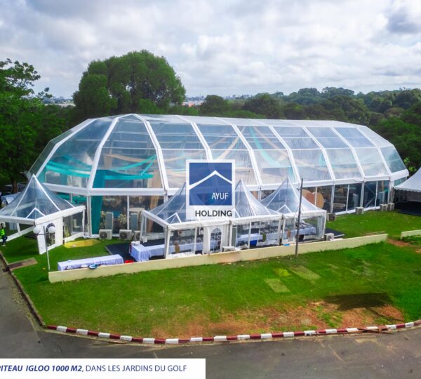 Ayuf Holding Côte d’Ivoire – expert en bâtiments modulaires, structures temporaires et solutions événementielles