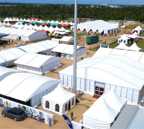 Ayuf Holding Côte d’Ivoire – expert en bâtiments modulaires, structures temporaires et solutions événementielles