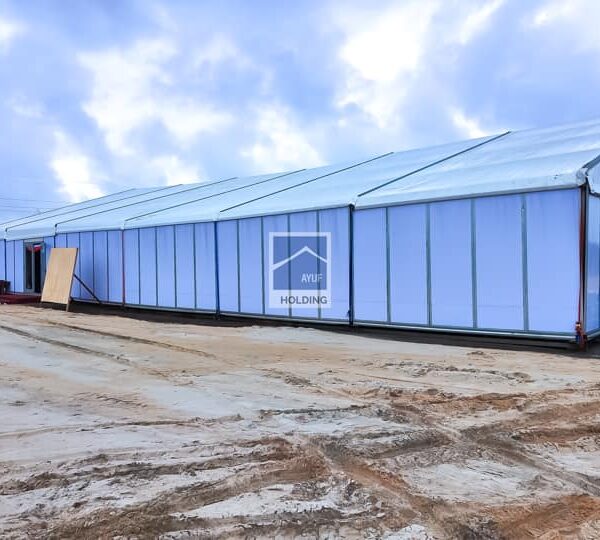Ayuf Holding Côte d’Ivoire – expert en bâtiments modulaires, structures temporaires et solutions événementielles